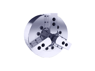 CV立車用（yòng）三爪中（zhōng）實液壓卡盤